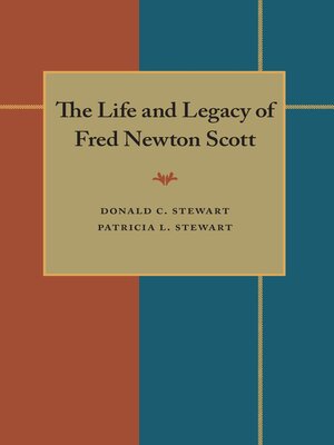 cover image of The Life and Legacy of Fred Newton Scott